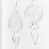 7.5" - 8" Finial Glass Ornament