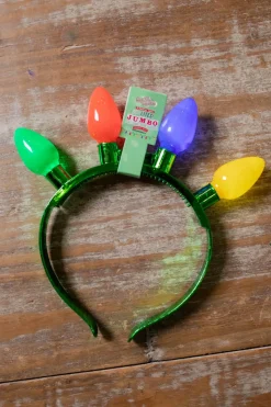 Flashing Lotsa Lites Holiday Headband
