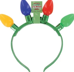 Flashing Lotsa Lites Holiday Headband