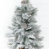 36" Flocked Tree