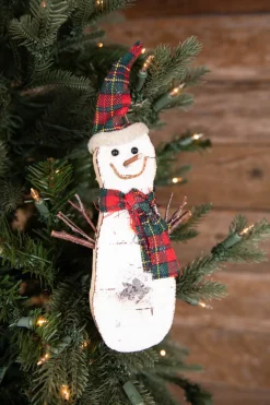 9.5” Foam Snowman Ornament