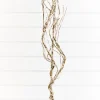 34" Frosted Beaded Twig Spray