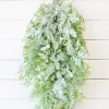 36" Frosted Fern Swag