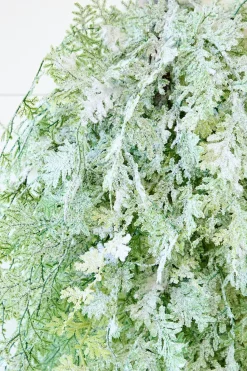 36" Frosted Fern Swag