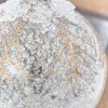 5" - 7" Frosted Pine Glass Ornament