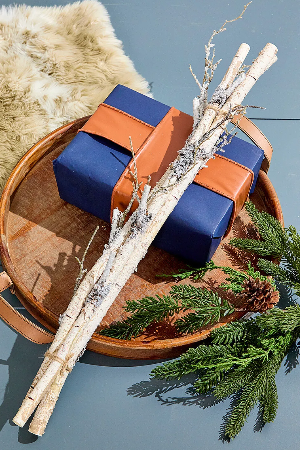 28" Frost Winter Birch Bundle