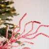 29” Frosty Peppermint Branch Spray