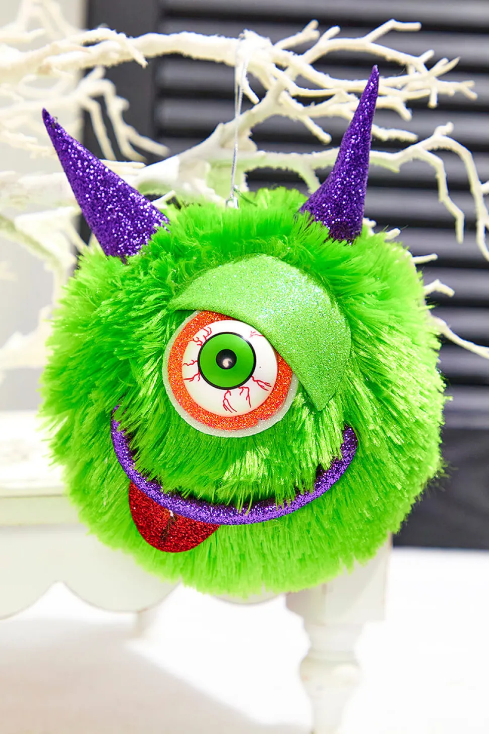 6" Furry Monster Ornament