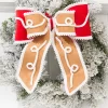 12" Gingerbread Bow