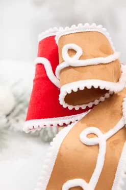 12" Gingerbread Bow