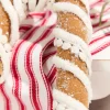 12" Gingerbread Candy Cane Ornament