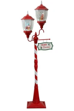 6.5' Gingerbread Double Lamp - Mark Roberts