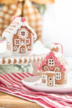 4" Gingerbread House Ornament