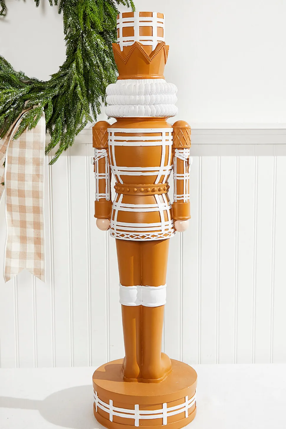35" Gingerbread Nutcracker