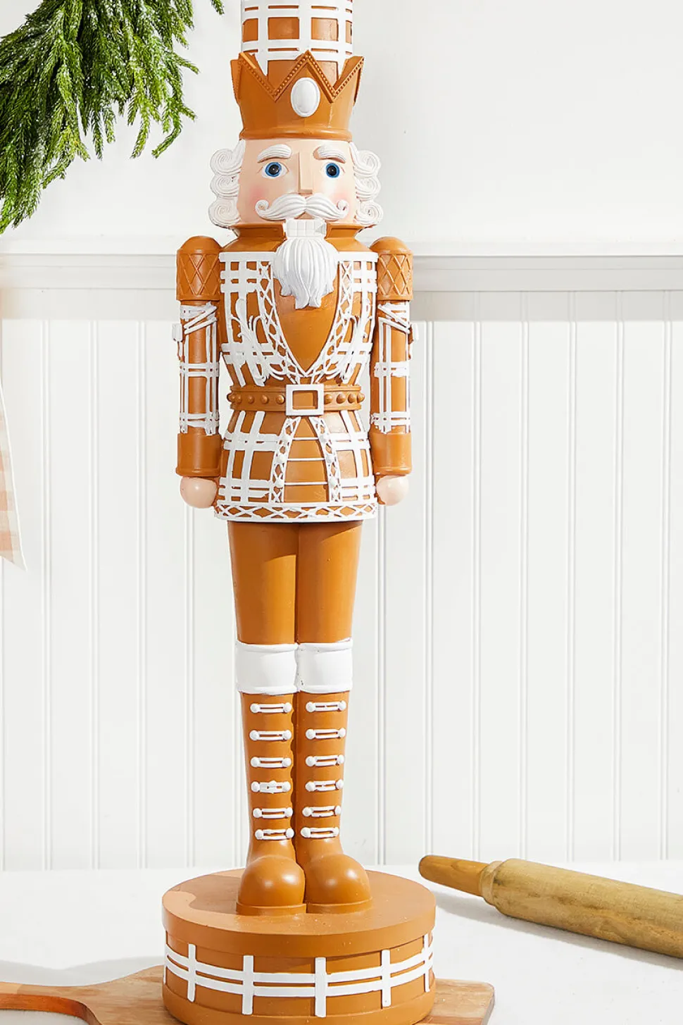 35" Gingerbread Nutcracker