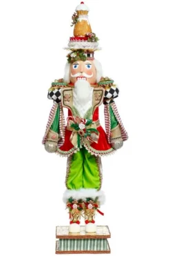 54.5" Gingerbread Nutcracker, Large - Mark Roberts