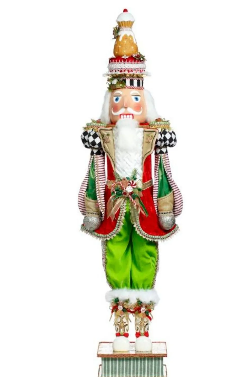 38" Gingerbread Nutcracker, Medium - Mark Roberts