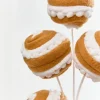 16" Gingerbread Stripe Ball Pick
