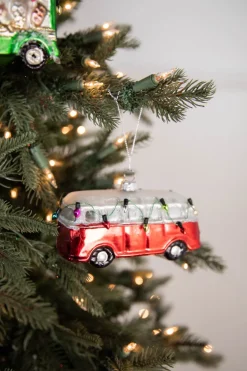 5” Glass Automobile Ornament