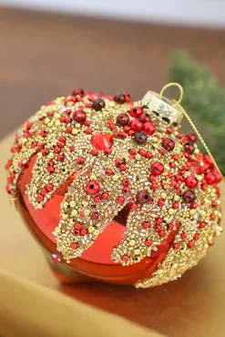 4” Glass Bead Ornament