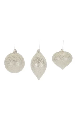 5” Glass Crystal Bead Ornament