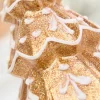 5.5" Glass Gingerbread Cookie Tree Ornament