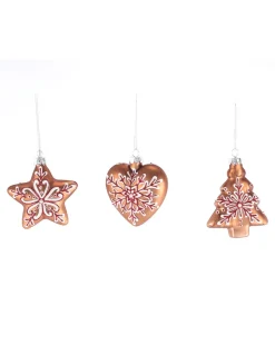3” Glass Gingerbread Ornament