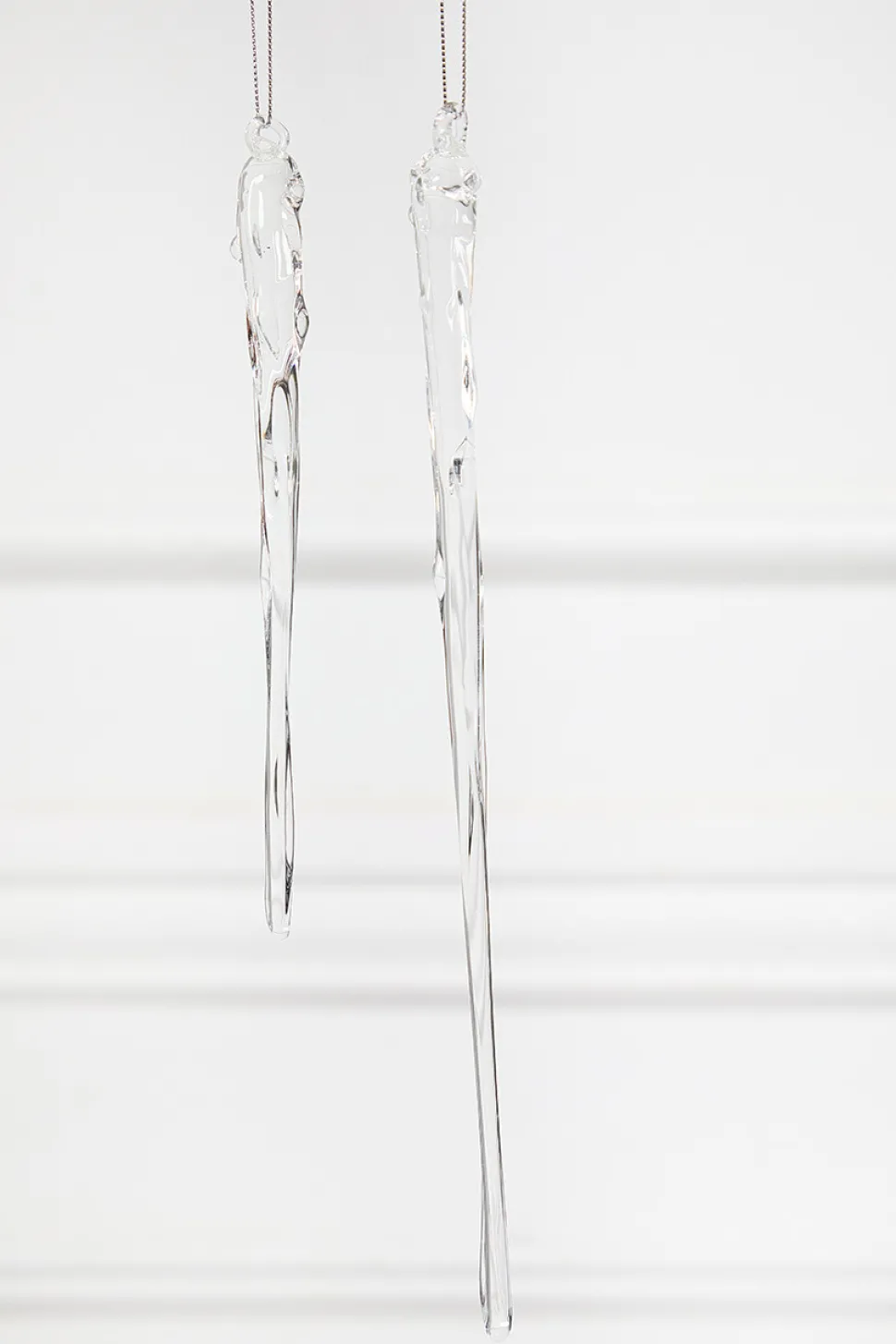 Glass Icicle Ornament