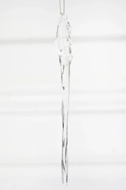 Glass Icicle Ornament