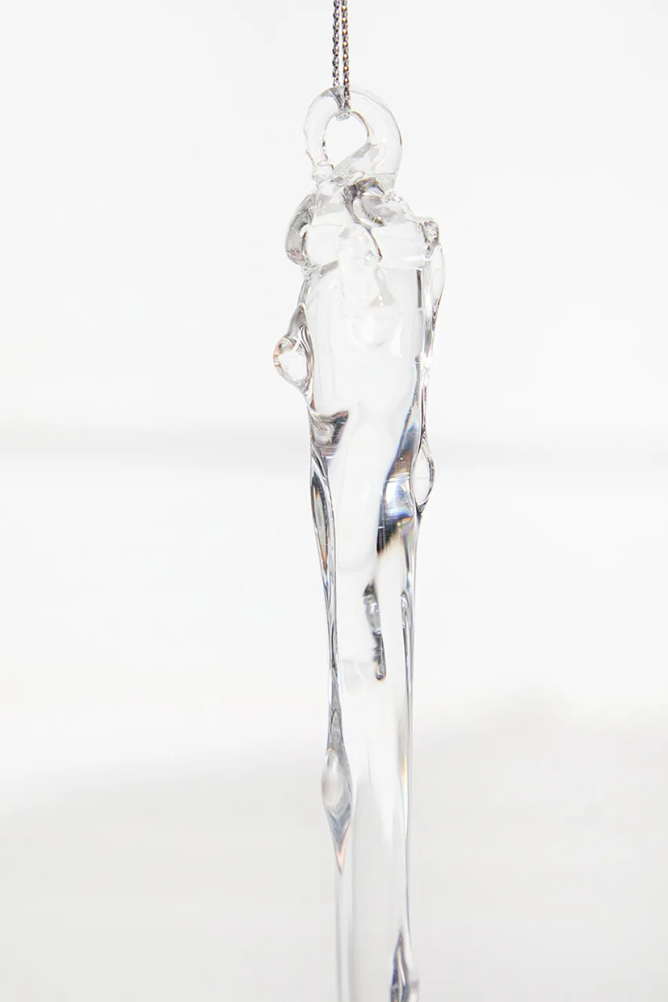 Glass Icicle Ornament