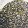 6" Glitter Hanger Ball - Charcoal