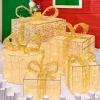 16.7-46" Golden Gift Box Set of 6