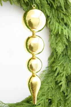 19.5" Gold Glass Finial Ornament
