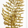36" Gold Glitter Pine Berry Spray