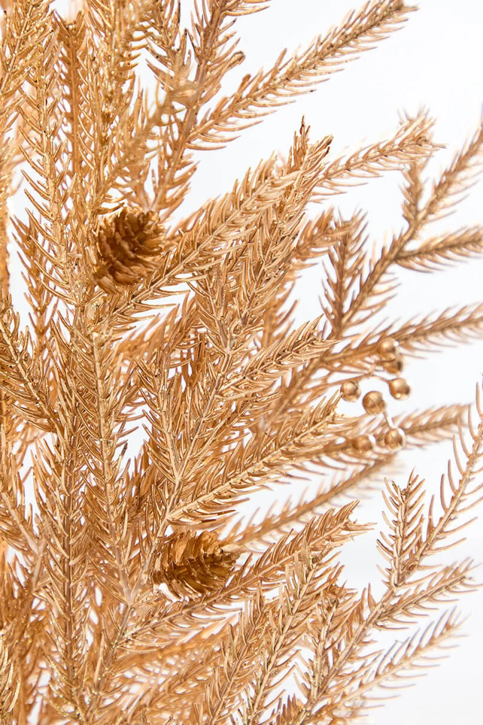 32" Gold Metallic Pine Spray