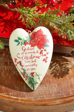 5.5" Grateful Heart Ornament