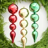 19.5" Green Glass Finial Ornament