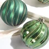 3" Green Shatterproof Boxed - Set of 6