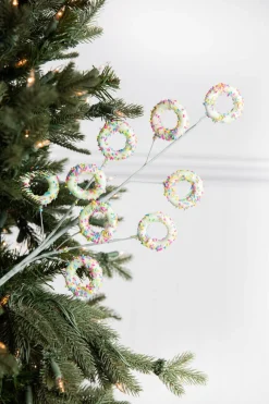 24” Green Sprinkle Donut Spray