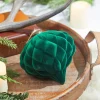 6” Green Velvet Onion Ornament