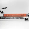 23.5” Halloween Block Decor
