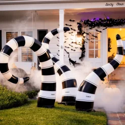 Halloween Lawn Snakes Inflatables - Set of 3