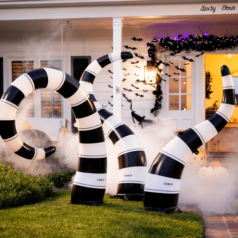 Halloween Lawn Snakes Inflatables - Set of 3