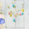 2'H B/O Lighted Easter Tabletop Tree w/ 58 WW Micro LED Lights