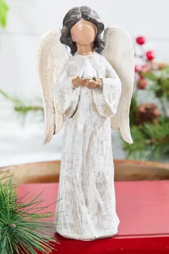 6.75"H, 9"H Resin Angel