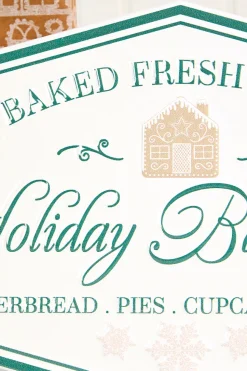 14" Holiday Baking Company Metal Sign