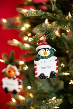 Holiday Character Name Christmas Ornaments