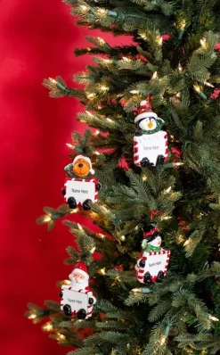 Holiday Character Name Christmas Ornaments