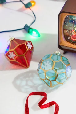 4” Holiday Glass Ornament (Ball/Onion)