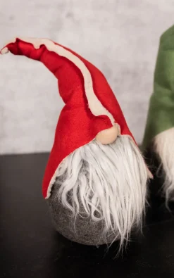 14” Holiday Plush Gnome Figurine